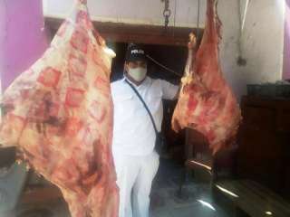 بيطرى أسوان : تنظيم حملة لضبط اللحوم المذبوحة خارج المجزر الحكومى